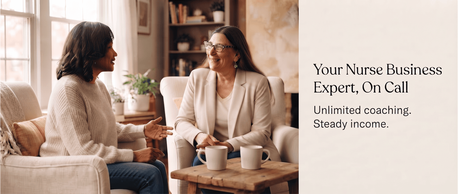 your nurse business expert, on call